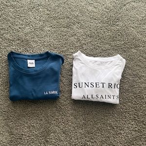 Zara And All Saints Bundle